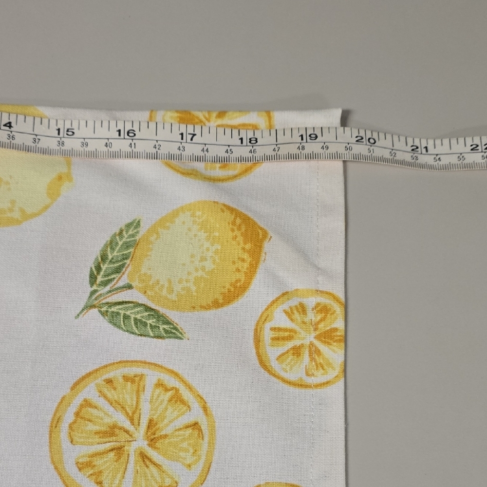 Lemon Print Kitchen Towel Set Of 4, NWOT - Picture 8 of 9